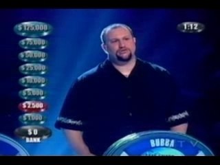 Bubba Ray Dudley on Weakest Link 2002 - JR's barbecue sauce!