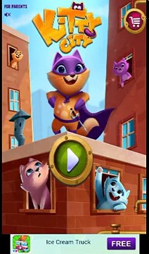 Kitty City - Cat Food Ninja TabTale Gameplay app android apps apk learning education movie