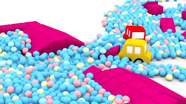 Cartoon Cars - STICKY JELLY SWnstruction Cartoons