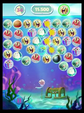 SpongeBob Bubble Party (By Nickelodeon) - iOS - iPhone/iPad/iPod Touch Gameplay