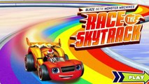 New Game! - Blaze Race The Skytrack - Blaze and the Monster Machines - Nick Jr