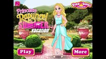 ᴴᴰ ♥♥♥ Disney Frozen Games - Frozen Princess Rapunzel Summer Vacation - Baby videos games for kids