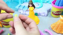 Spiderman Frozen Elsa Superhero Play Doh Learn Slime Disney Princess Dress Up Toy Surprise