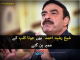 Shoe hurled at Sheikh Rashid Ahmed in Lahore