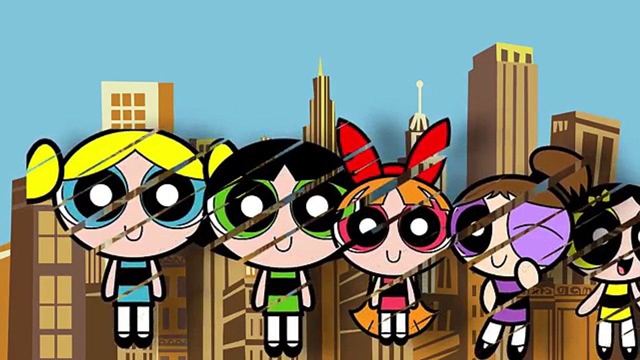 The Powerpuff Girls Cartoon Finger Family Nursery Rhyme