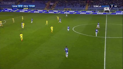 Bruno Fernandes Goal HD - Sampdoria 1-0 Pescara - 04.03.2017