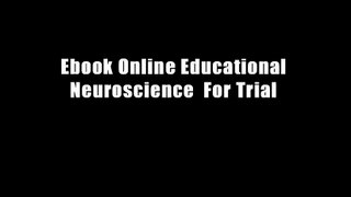 Ebook Online Educational Neuroscience  For Trial