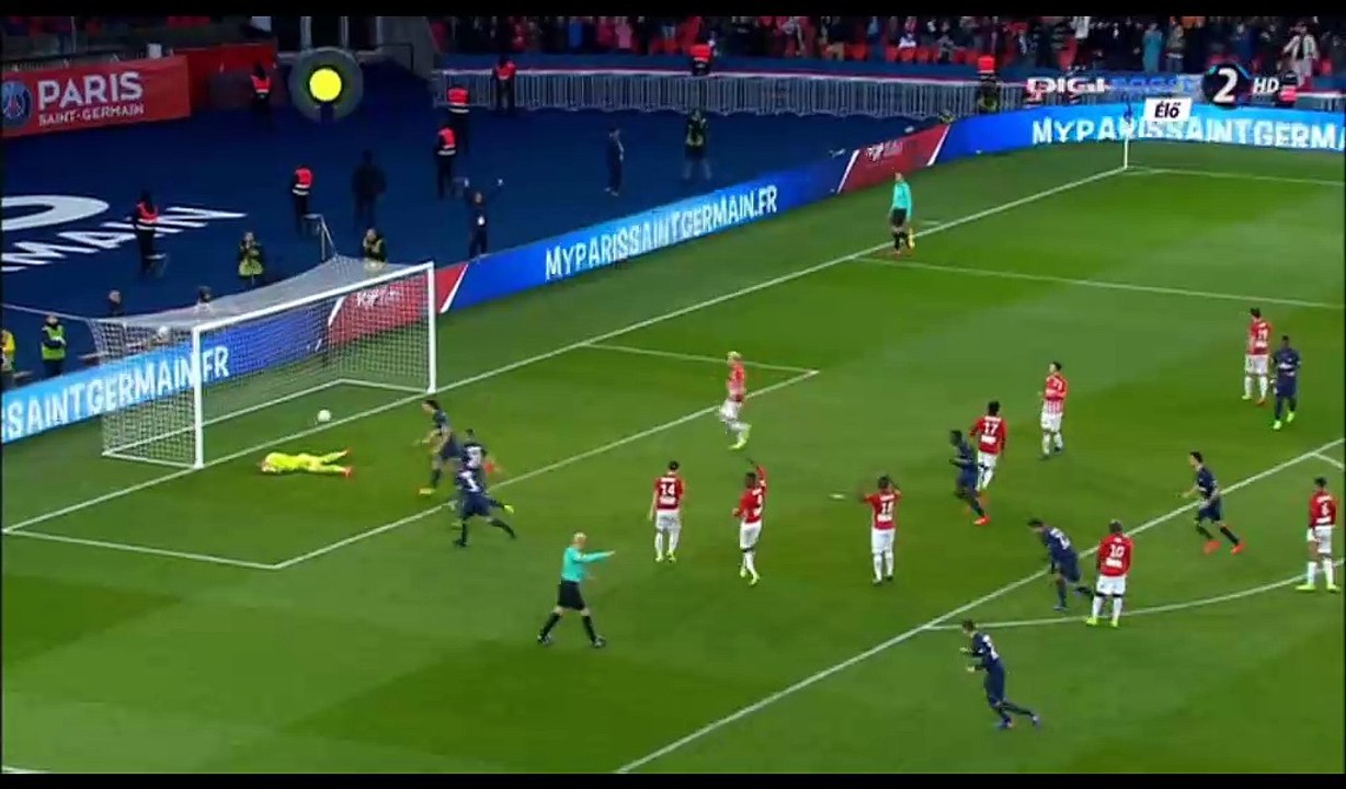 Edinson Cavani Goal HD - PSG 1-0 Nancy - 04.03.2017