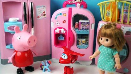 Washing Machine Toy for Baby Doll,Peppa Pig Toy Refrigerator New Episodes