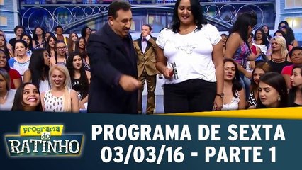 Programa do Ratinho - 03.03.17 - Parte 1