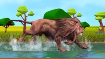 Dinosaurs Vs Godzilla Cartoons And Lion Vs Tiger Singing Finger Family Children Nursery Rh