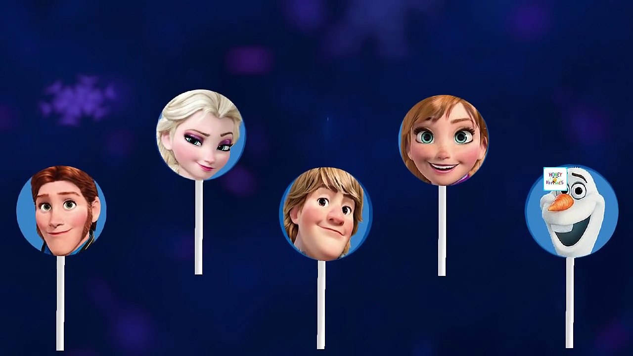 Finger Family Lollipop Ice Cream Collection | Yo Gabba Gabba Disney Frozen Parody Daddy Finger Baby