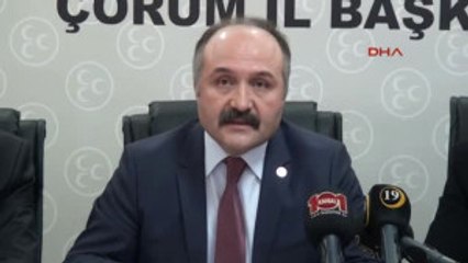 Çorum MHP'li Usta: Tek Adam Iddiaları Asılsız ve Mesnetsizdir