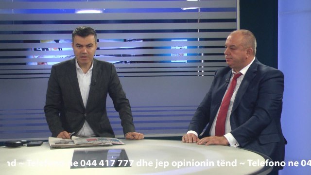 Report TV - Flamur Gjuzi i ftuar ne Rreze Dielli