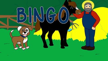 Bingo Dog Song | Bingo Nursery Rhyme for Children with Lyrics | Baby Song & Kids Videos |