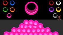 Colors for Children to Learn with Crazy Balls Machine - Colours for Kids to Learn - Learni