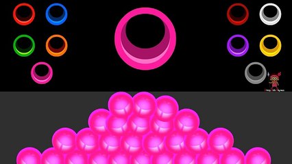 Colors for Children to Learn with Crazy Balls Machine - Colours for Kids to Learn - Learni