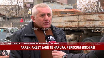 ARRSH: AKSET JANË TË HAPURA, PËRDORNI ZINXHIRË!