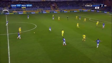 Fabio Quagliarella Goal HD - Sampdoria 2-1 Pescara - 04.03.2017