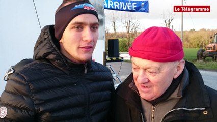 Cyclisme. Etoile de Tressignaux : Matthieu Gaultier (UC Briochine) savoure sa victoire en compagnie de Jean-Yves Burlot