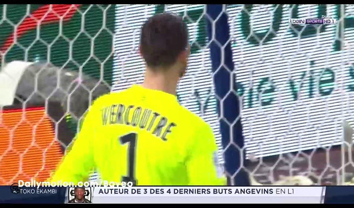 Karl Toko Ekambi Goal HD - Caen 0-1 Angers - 04.03.2017