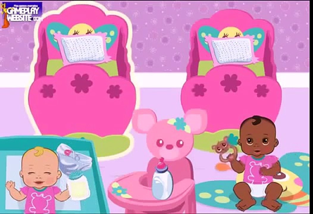 Baby game Diaper change and babysitting game Baby and Girl cartoons and games H3MblIl3rO8