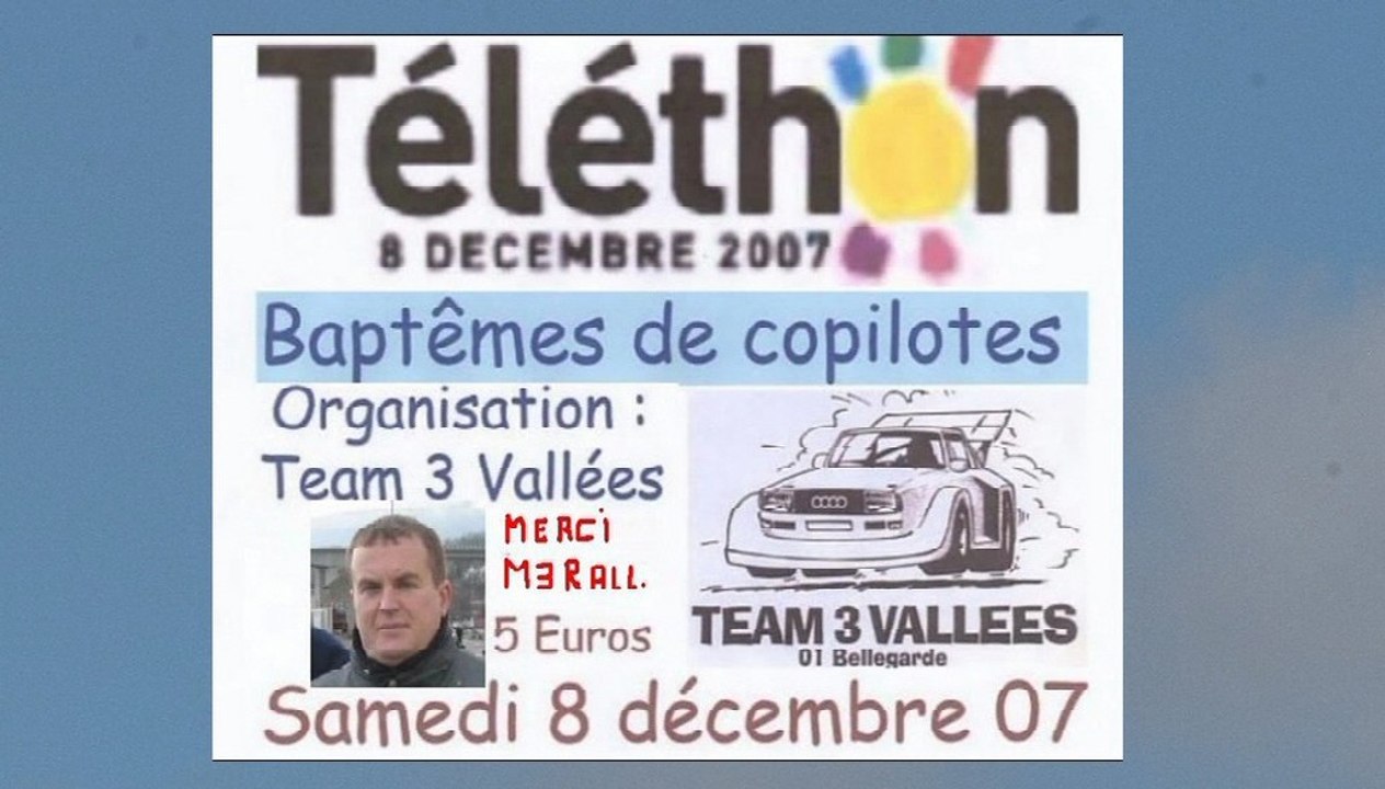 Baptêmes copilotes Téléthon Bellegarde 2007 N°2