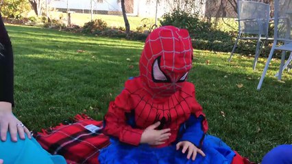 Spider-Man vs Pregnant Frozen Elsa vs Babies & Doctor Maleficent ! Fun Superheroes Movie I