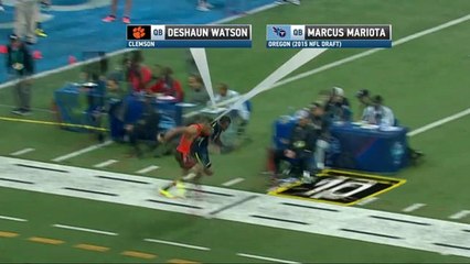 Simulcam: Deshaun Watson vs. Marcus Mariota