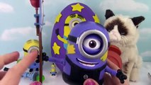 ENORME Play Doh Minion Huevo Sorpresa de Ciegos Bolsa de Despicable Me Funko Misterio Mini Caja de la Persiana