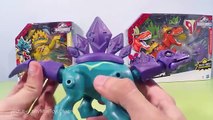 Jurassic World Hero Mashers Dinosaurs T Rex Spinosaurus Triceratops by Mini Toys Channel P