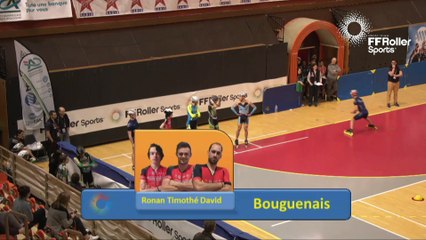 Echauffements part 2 americaines hommes Championnats de France Indoor 2017