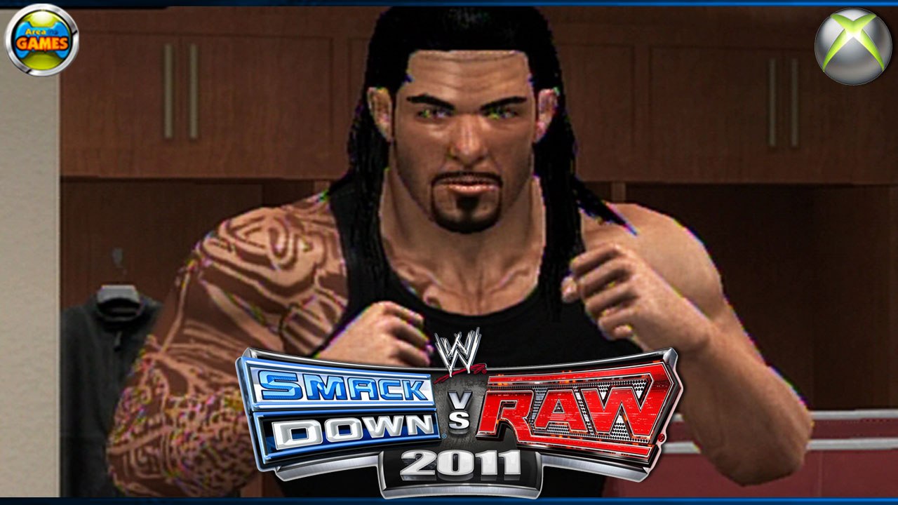 WWE: SvR 2011 - Roman Reigns (CAW) Entrance - Area de Games