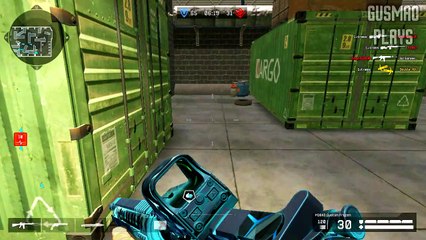 Um noob jogando Warface - Mapa Hangar 2.0