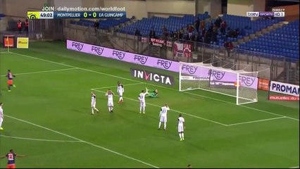 Steve Mounie Goal HD - Montpellier 1 - 0 Guingamp - 04.03.2017 (Full Replay)