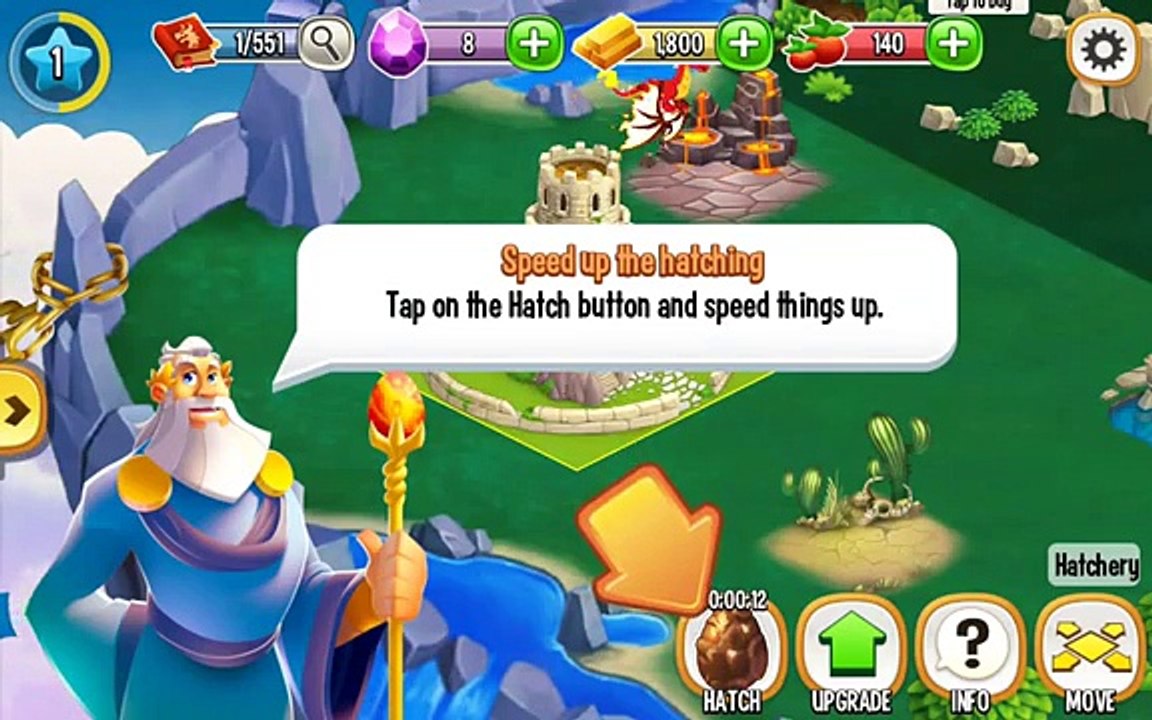 Dragon City Level 12 Update 1 HD 1080p