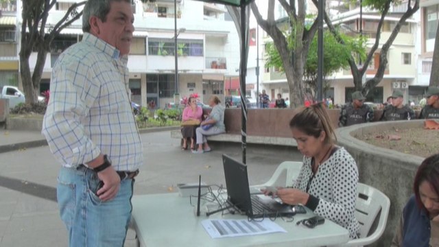 Oposición venezolana denuncia irregularidades en instalación de puntos de validación de partidos