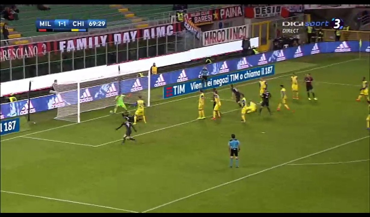 Carlos Bacca Goal HD - AC Milan 2-1 Chievo - 04.03.2017