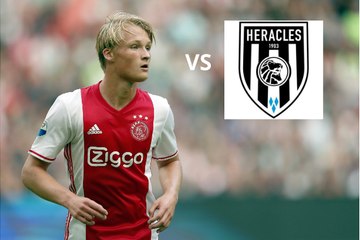 Kasper Dolberg vs Heracles 16/17 (H) [26.2.2017]