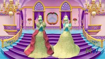 3 MagiClip De Cuento De Hadas, Muñecas De Boda De Rapunzel De Cenicienta, Ariel Play Doh Disney Princesa Reyes Magos