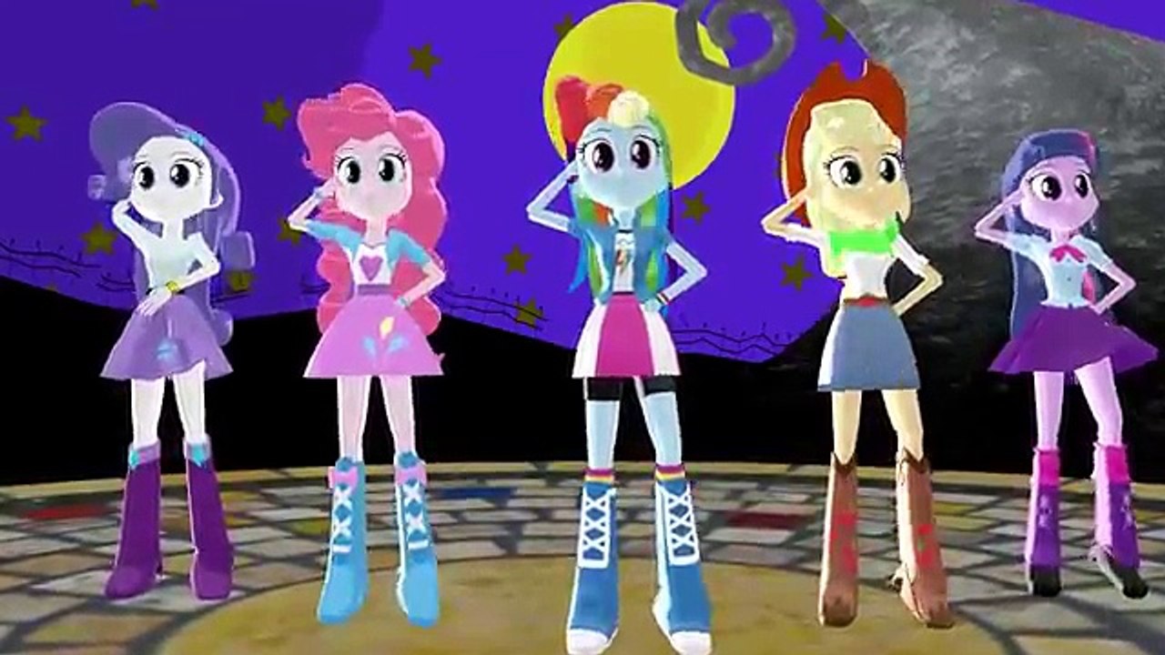 Peppa Pig Finger Family My Little Pony Equestria Girls Nursery Rhymes Lyrics Kids Songs