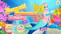La Princesa Sirena Ariel Día De La Boda De La Princesa De Disney Juegos De Video Para Las Niñas