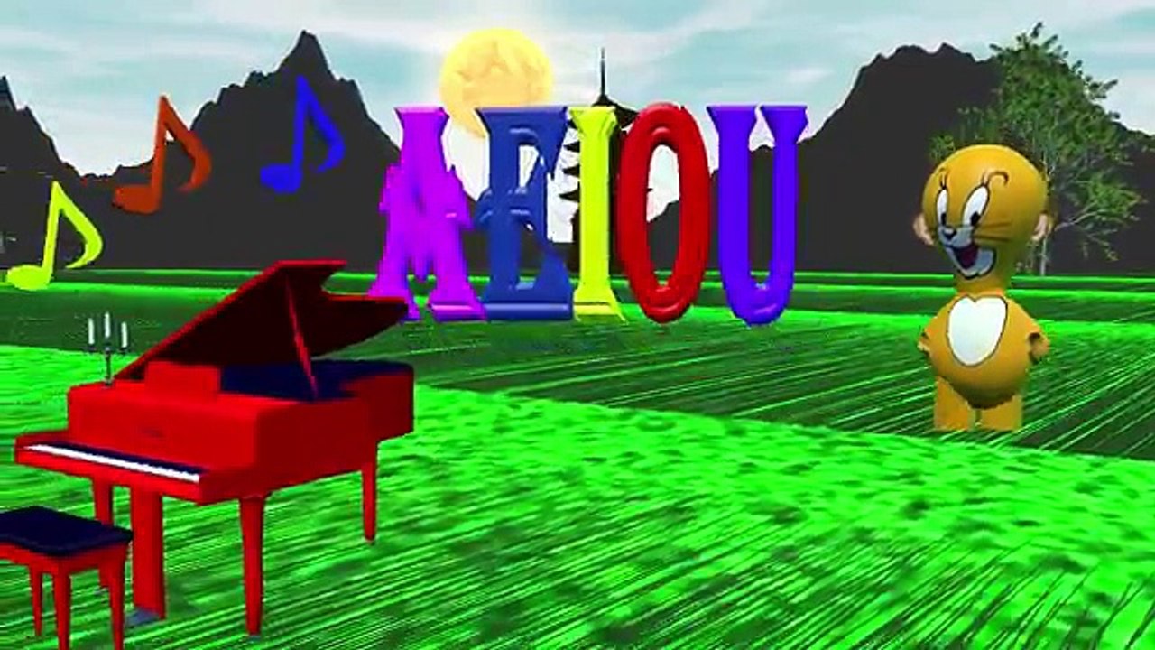 LAS VOCALES en español para niños - Sílabas para aprender a leer - La Canción de las Vocales - AEIOU