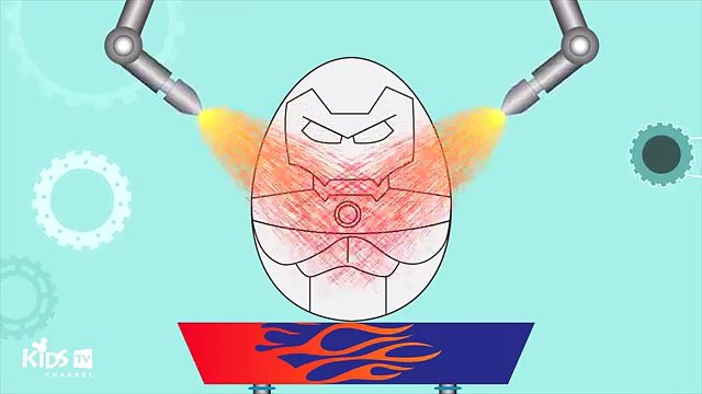 Новые яйца с сюрпризом для детей, Веном против Железный человек-сюрприз грузовик яйца, видео для детей