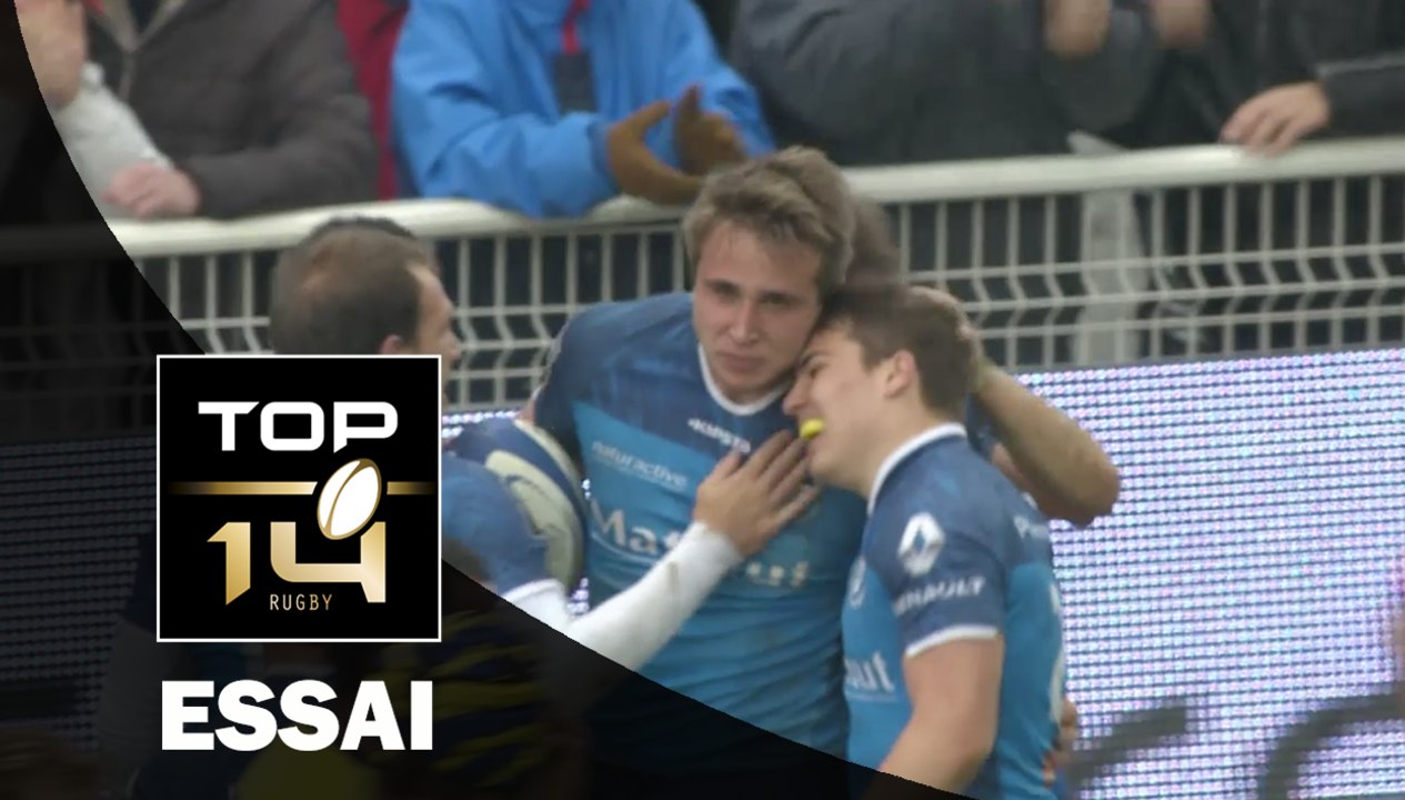 TOP 14 ‐ Essai Anthony JELONCH (CO) – Castres-Clermont – J19 – Saison 2016/2017