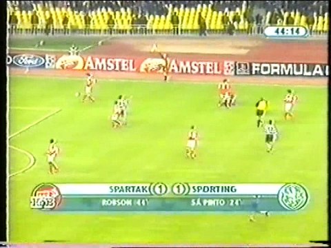 Spartak Moscow v. Sporting CP 27.09.2000 Champions League 2000/2001 Highlights