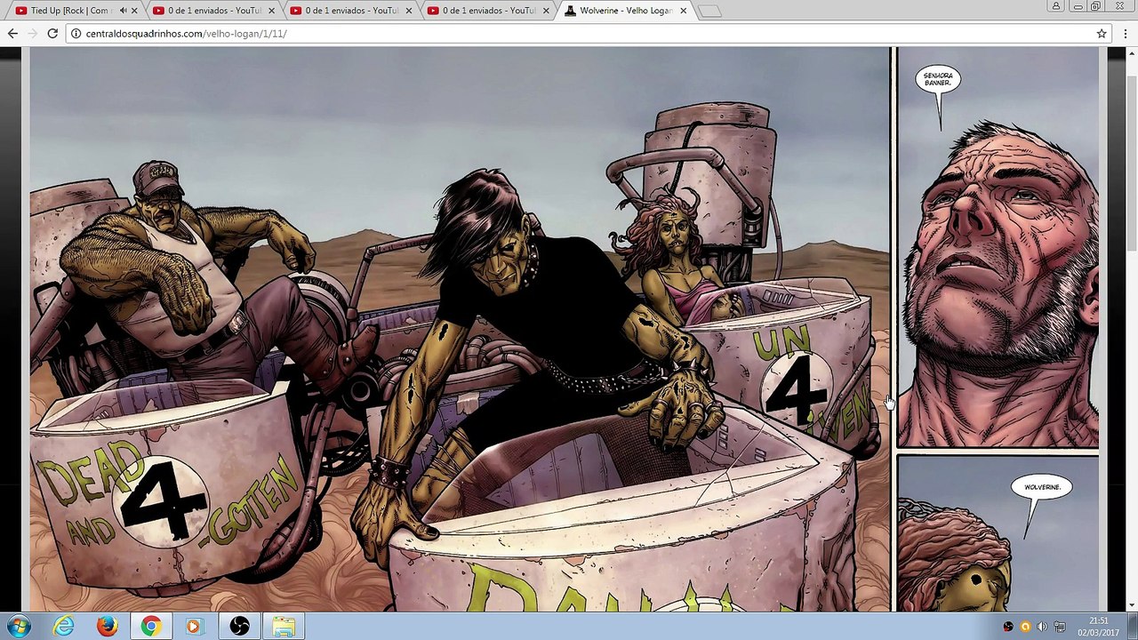 wolverine-velho logan quadrinhos 1#