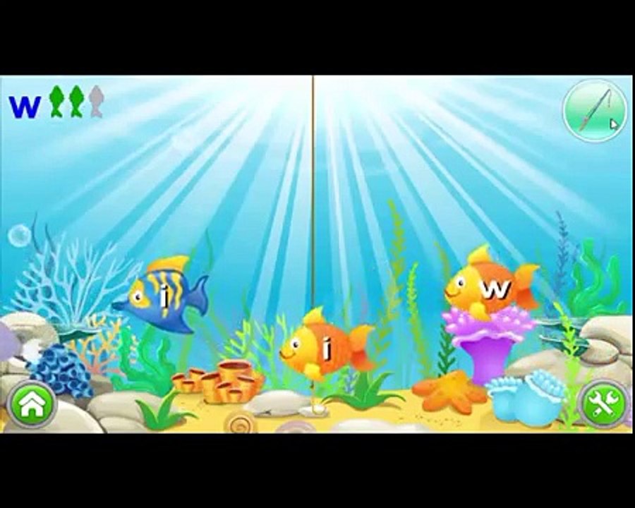 Learn alphabet and ABC Song - Fish song for Baby - Nursery Rhymes song for kids