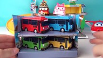 Tayo The Little Bus Pororo Parking Tower Robocar Poli Car Toys