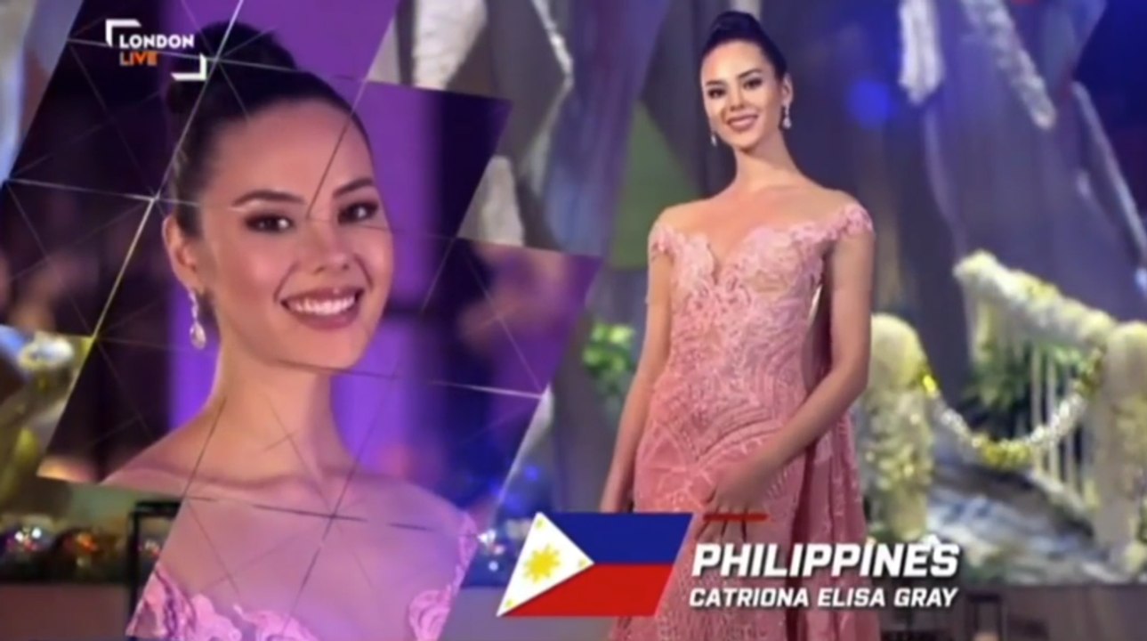 [WATCH] Timeless Beauty 2016 Catriona Gray - Miss World 2016 Top 5 Overall Performance